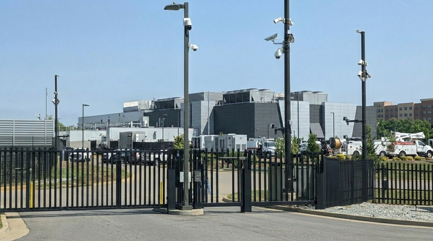 Data center perimeter security with fence and surveillance infrastructure using 3D LiDAR intrusion detection