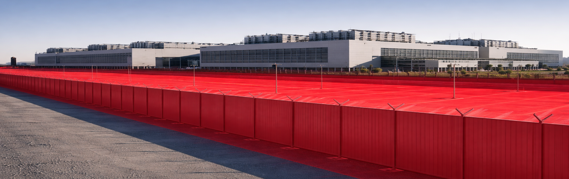 Q-SHIELD LiDAR perimeter intrusion detection creating a virtual laser wall protecting facility perimeter